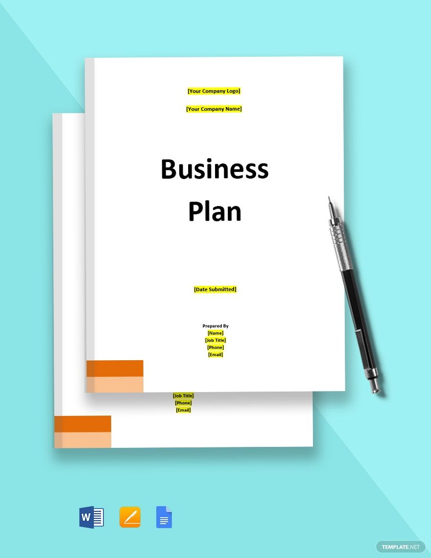 business plan for app example