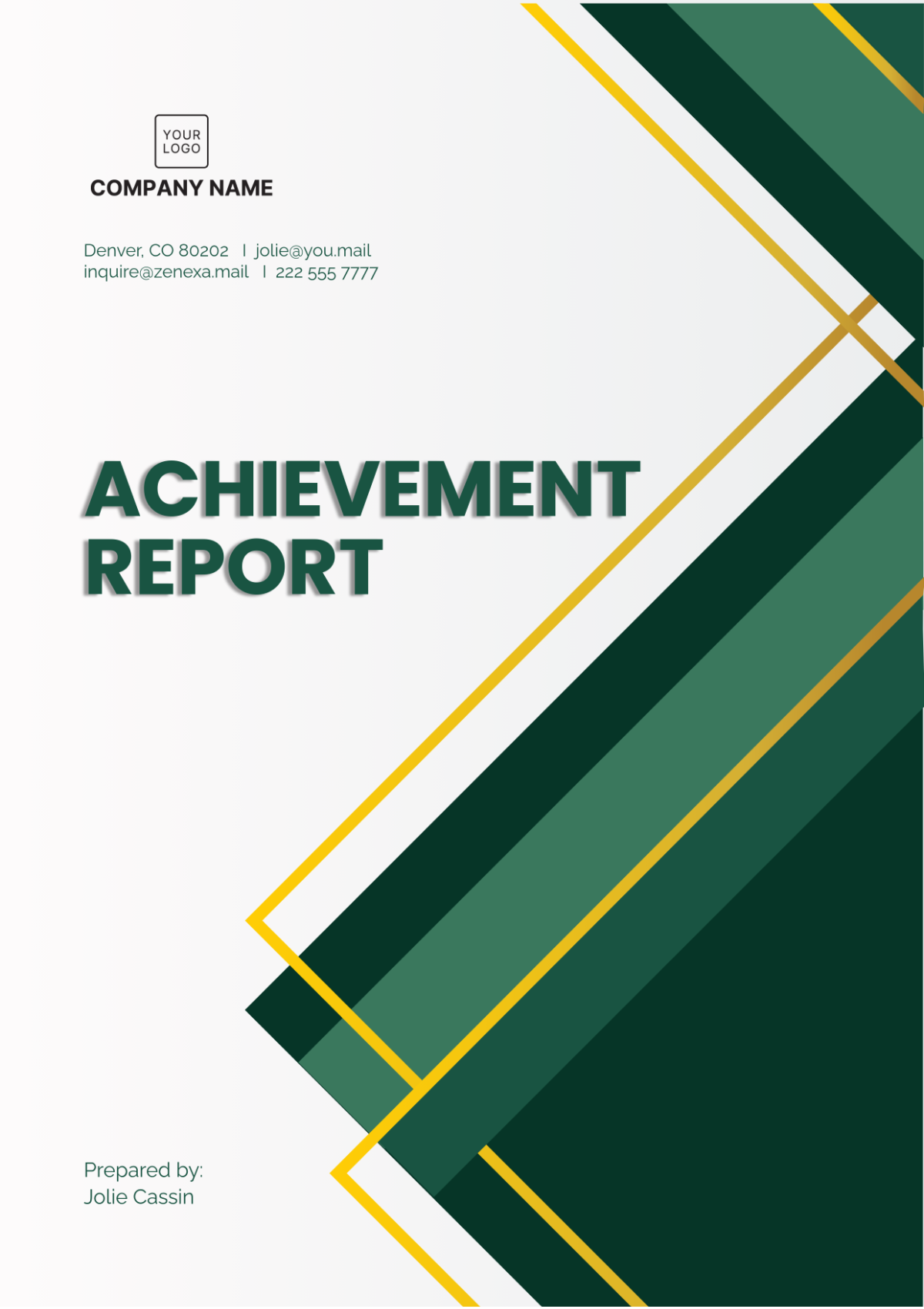 Achievement Report Template - Edit Online & Download