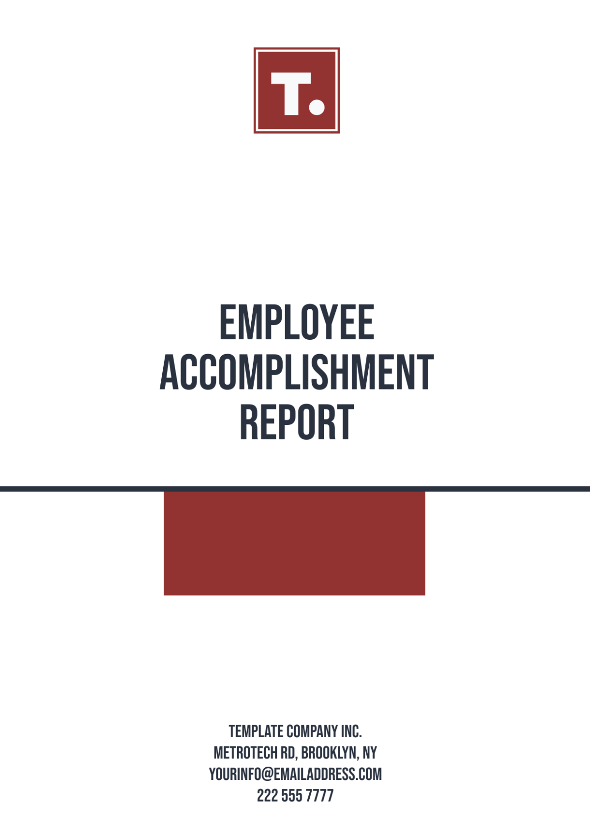 Employee Accomplishment Report Template - Edit Online & Download