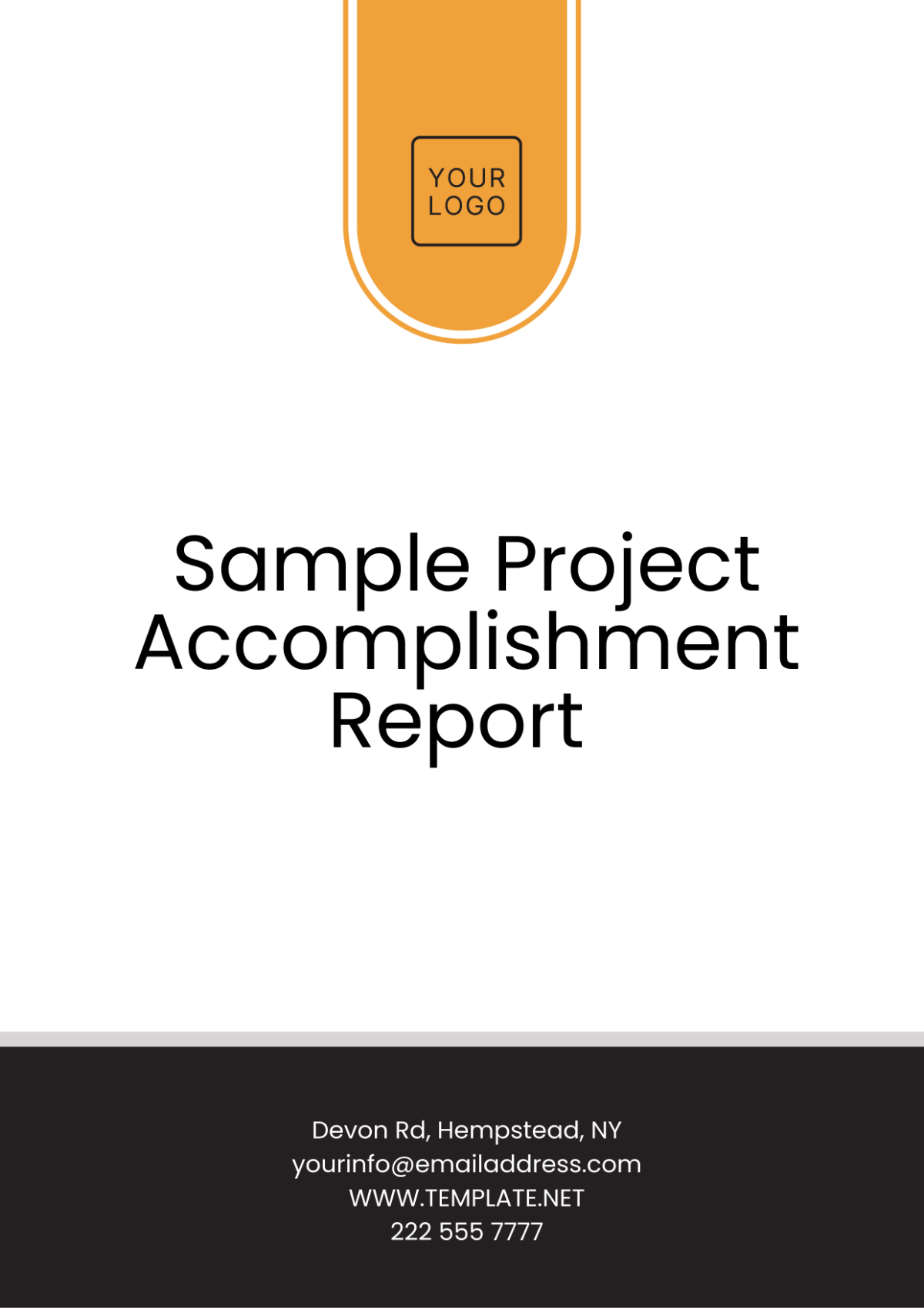 Sample Project Accomplishment Report Template - Edit Online & Download