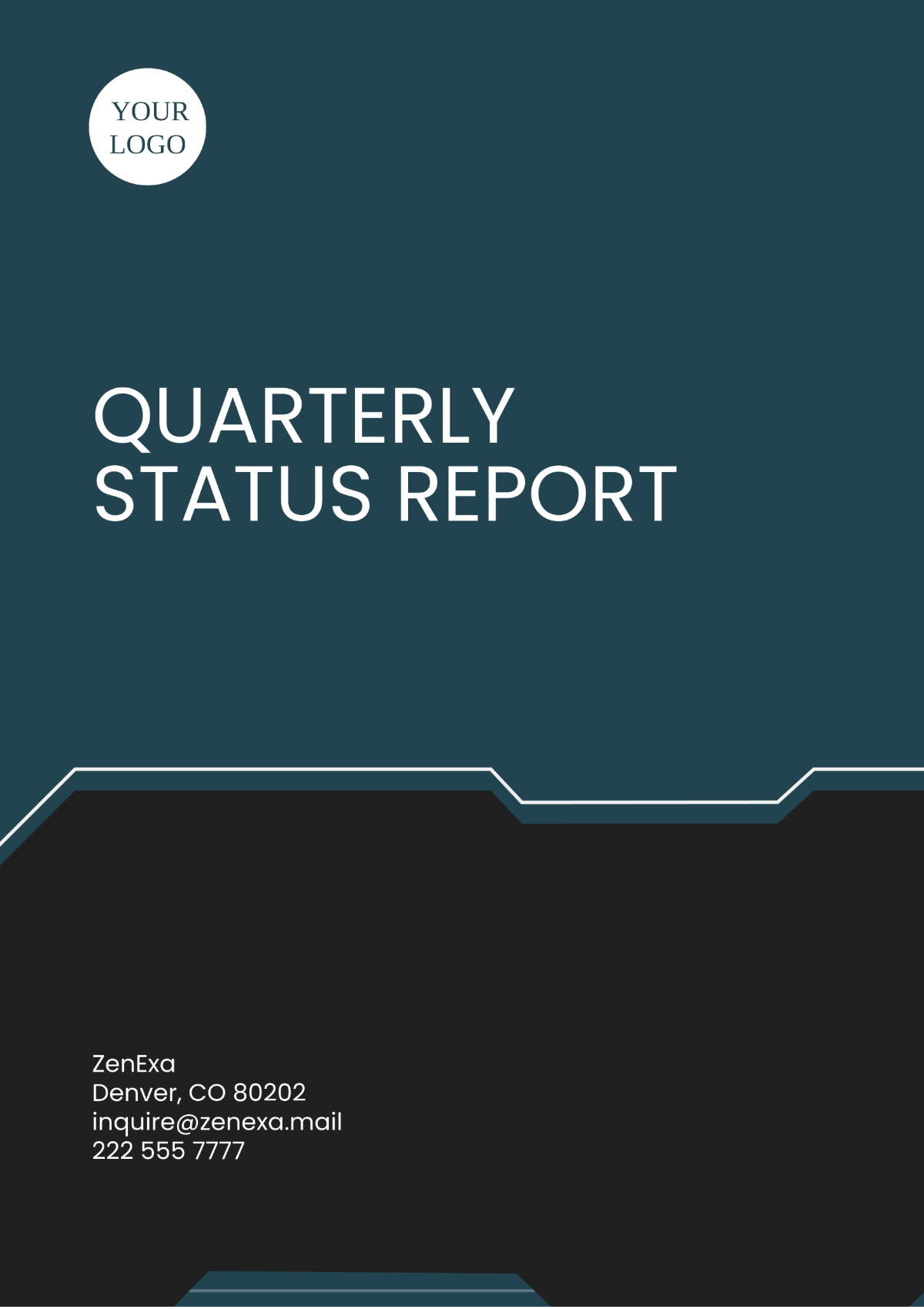 Quarterly Status Report Template - Edit Online & Download