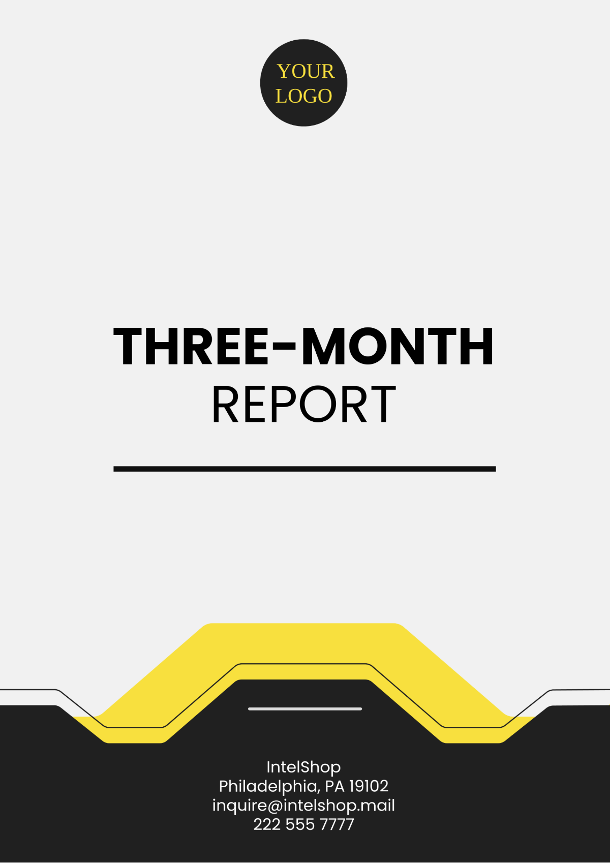 Three-Month Report Template - Edit Online & Download