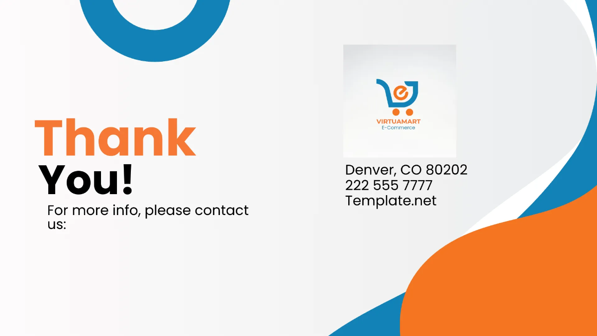 Free E-Commerce Presentation Template to Edit Online