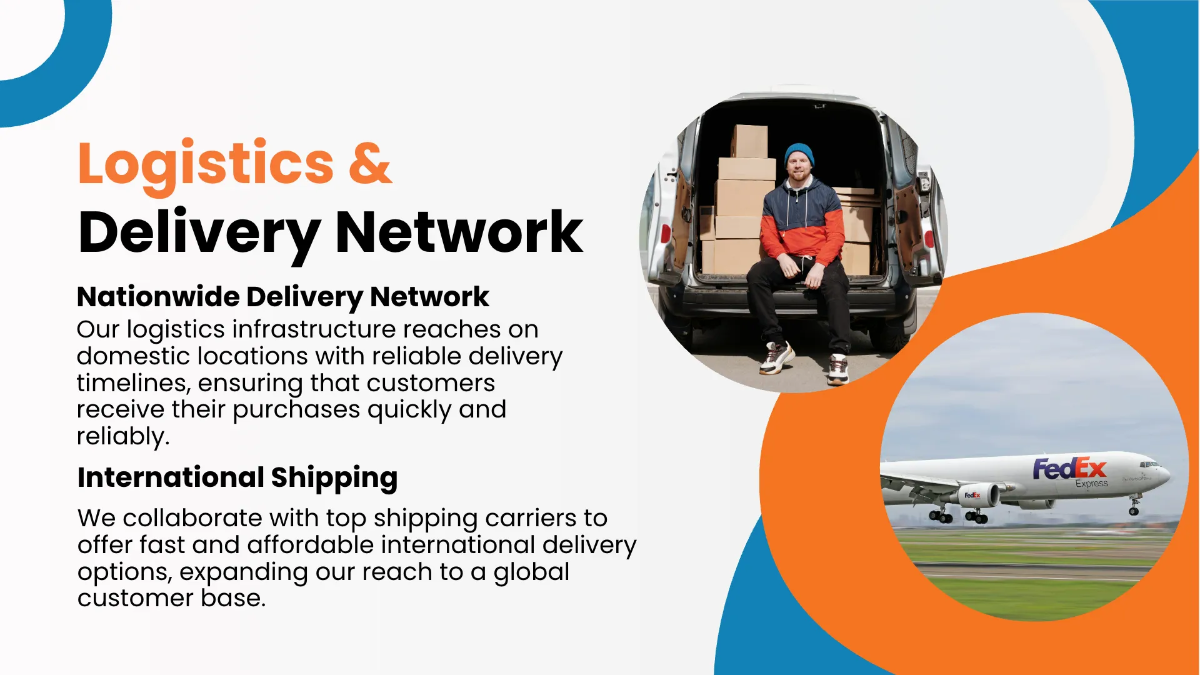 Free E-Commerce Presentation Template to Edit Online