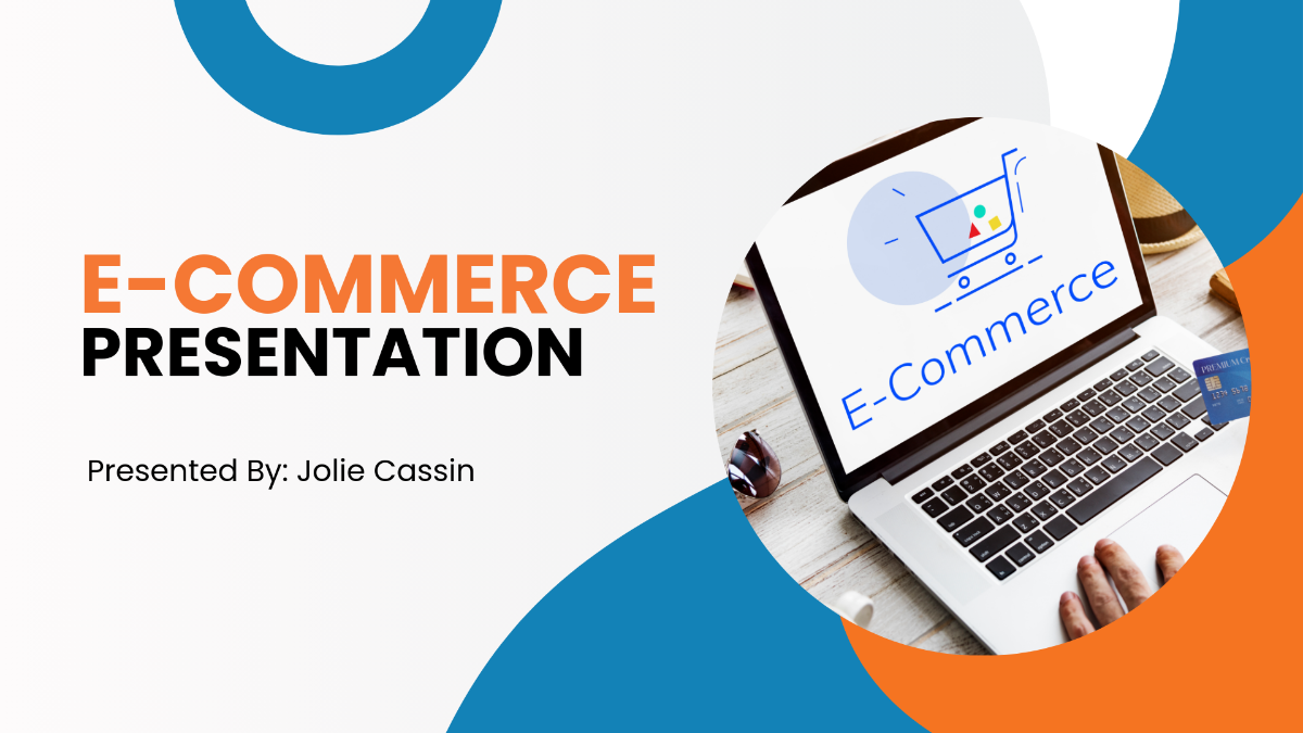 E-Commerce Presentation Template - Edit Online & Download