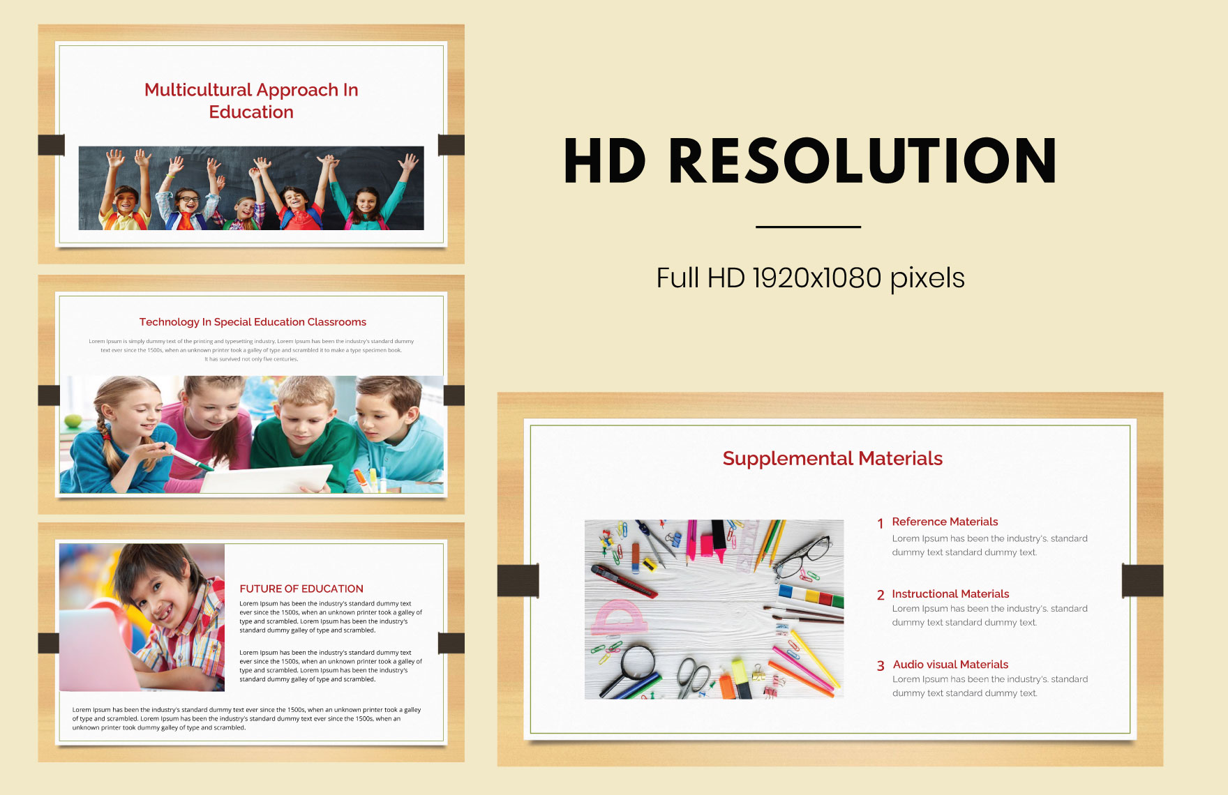 Aesthetic Education Template