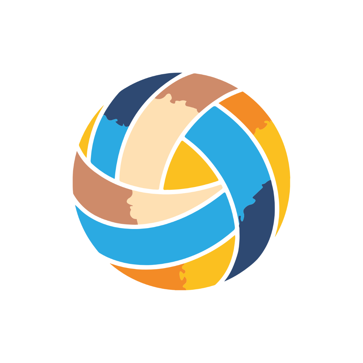 Watercolor Volleyball Clipart  - Edit Online | Template.net