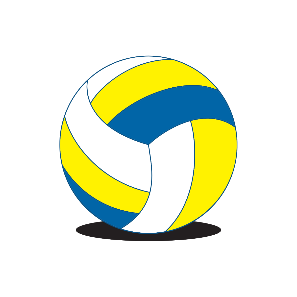 Transparent Volleyball Clipart  - Edit Online | Template.net