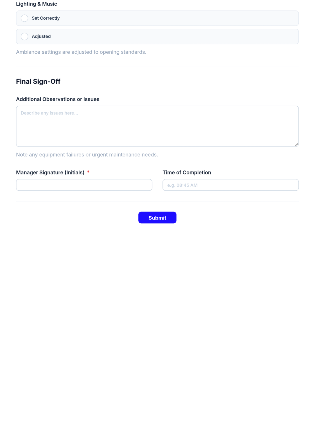 Free Pre-Opening Checklist Template & AI Pre-Opening Checklist Maker Free Pre-Opening Checklist Template & AI Pre-Opening Checklist Maker