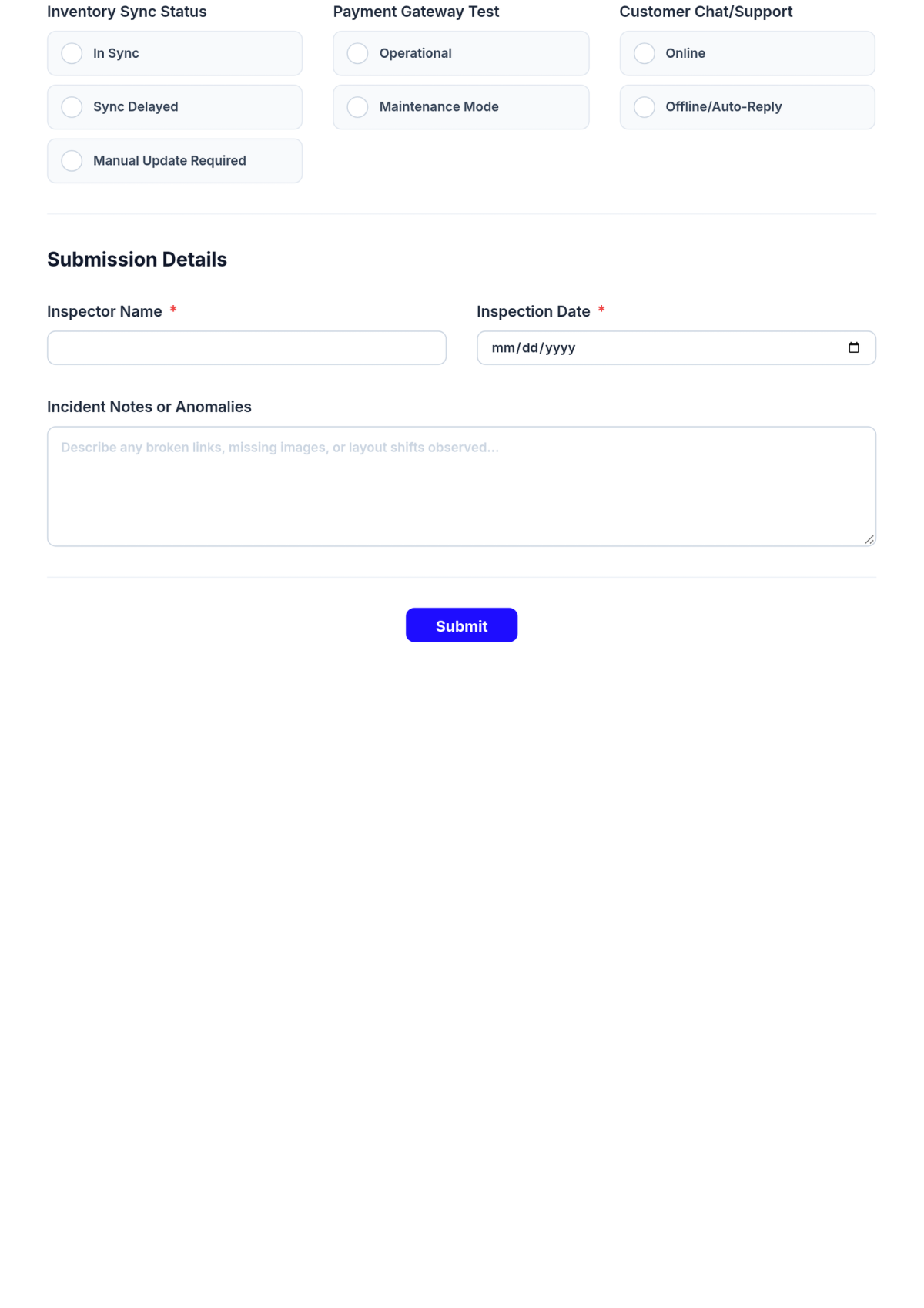 Free Online Business Layout Opening Checklist Template & AI Maker Free Online Business Layout Opening Checklist Template & AI Maker