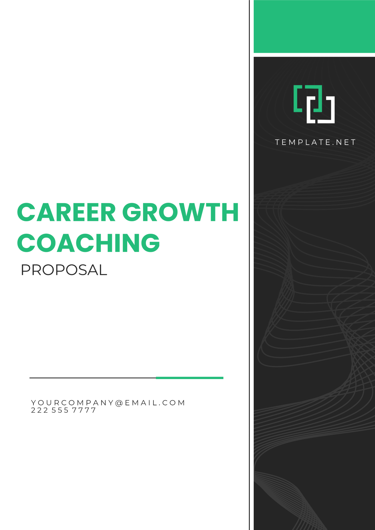 Career Growth Coaching Proposal Template - Edit Online & Download