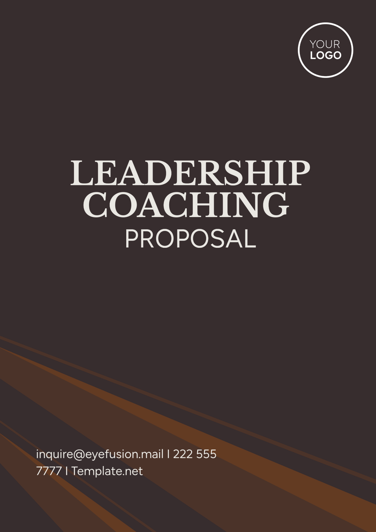 Leadership Coaching Proposal Template - Edit Online & Download