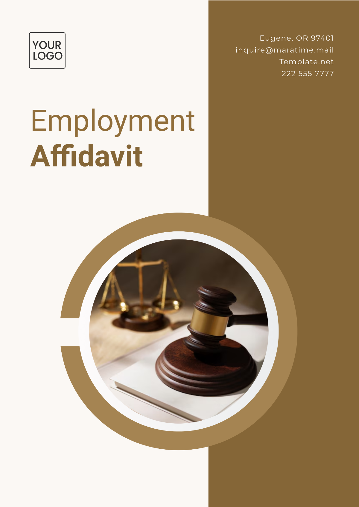 Sample Employment Affidavit Template - Edit Online & Download