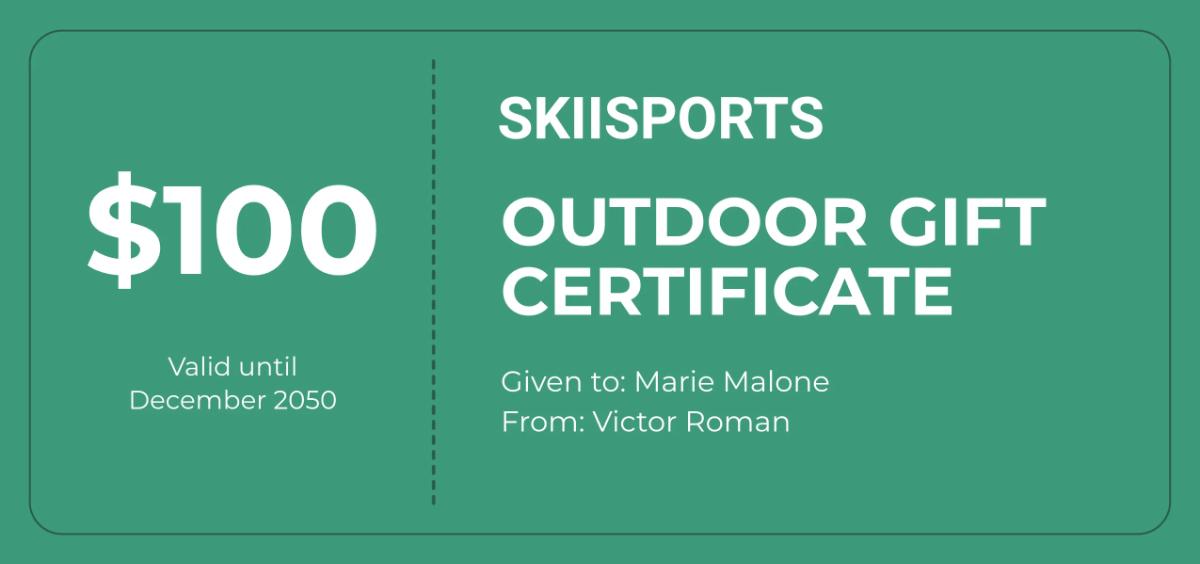 Free BBQ Gift Certificate Template to Edit Online