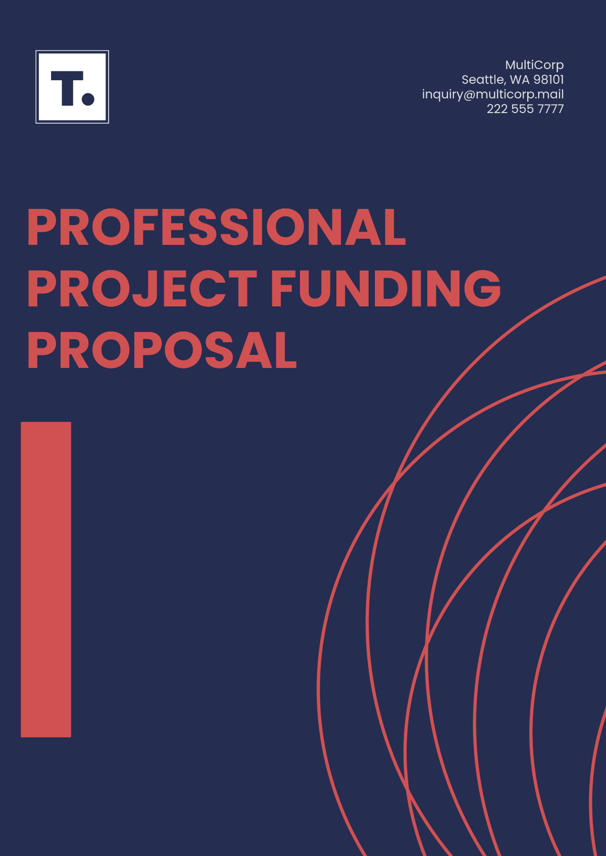 Professional Project Funding Proposal Template - Edit Online & Download