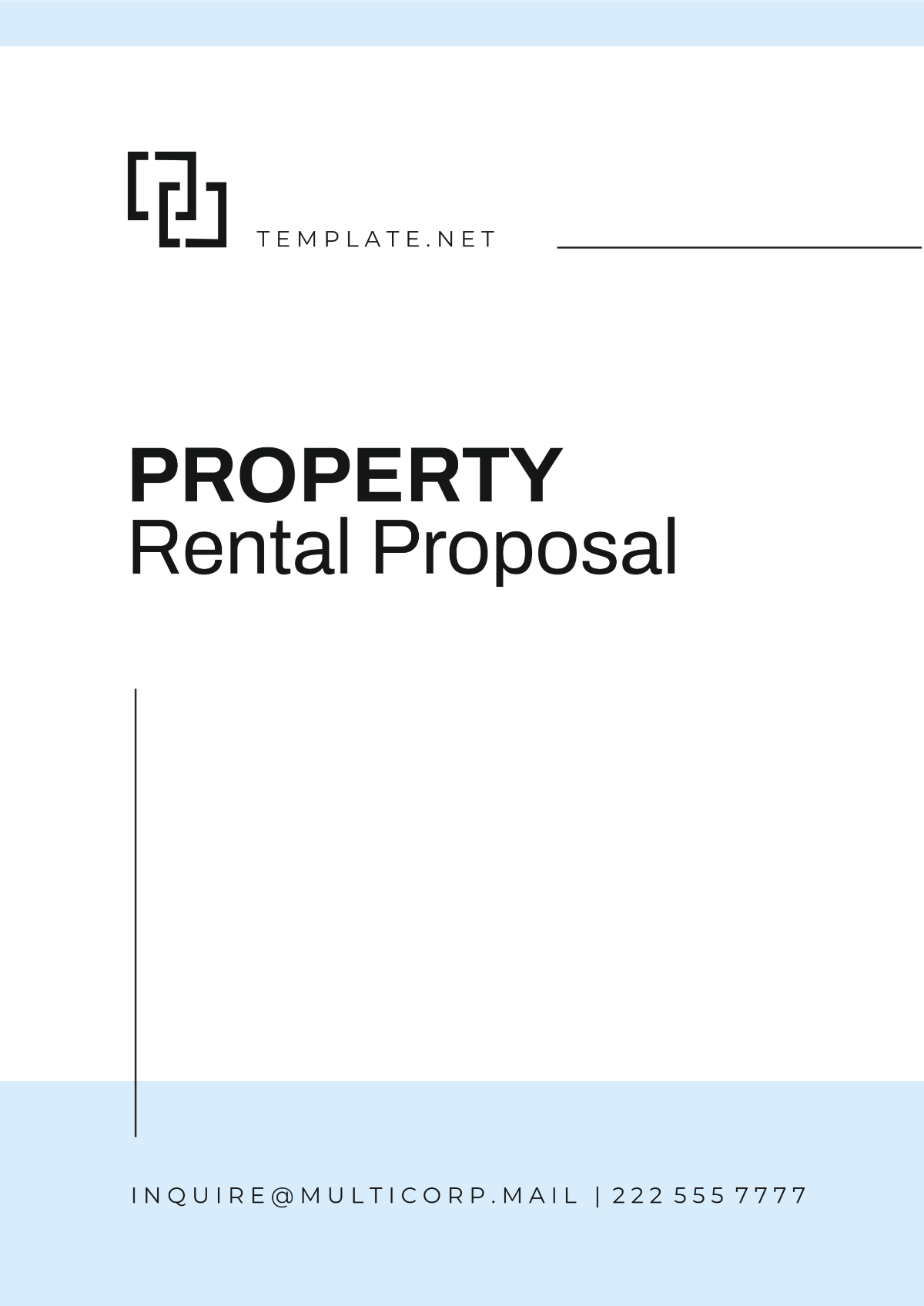 Property Rental Proposal Template - Edit Online & Download