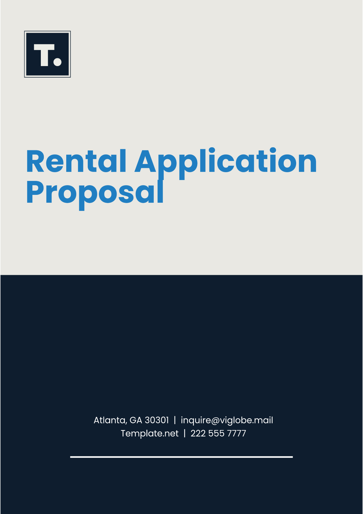 Rental Application Proposal Template - Edit Online & Download