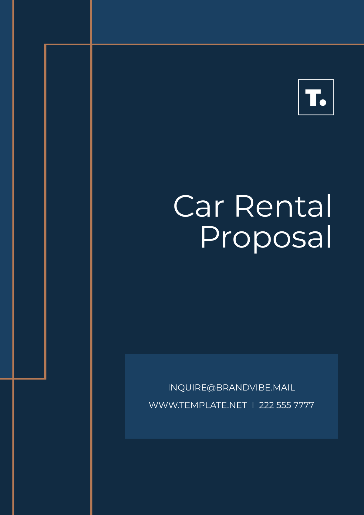 Car Rental Proposal Template - Edit Online & Download