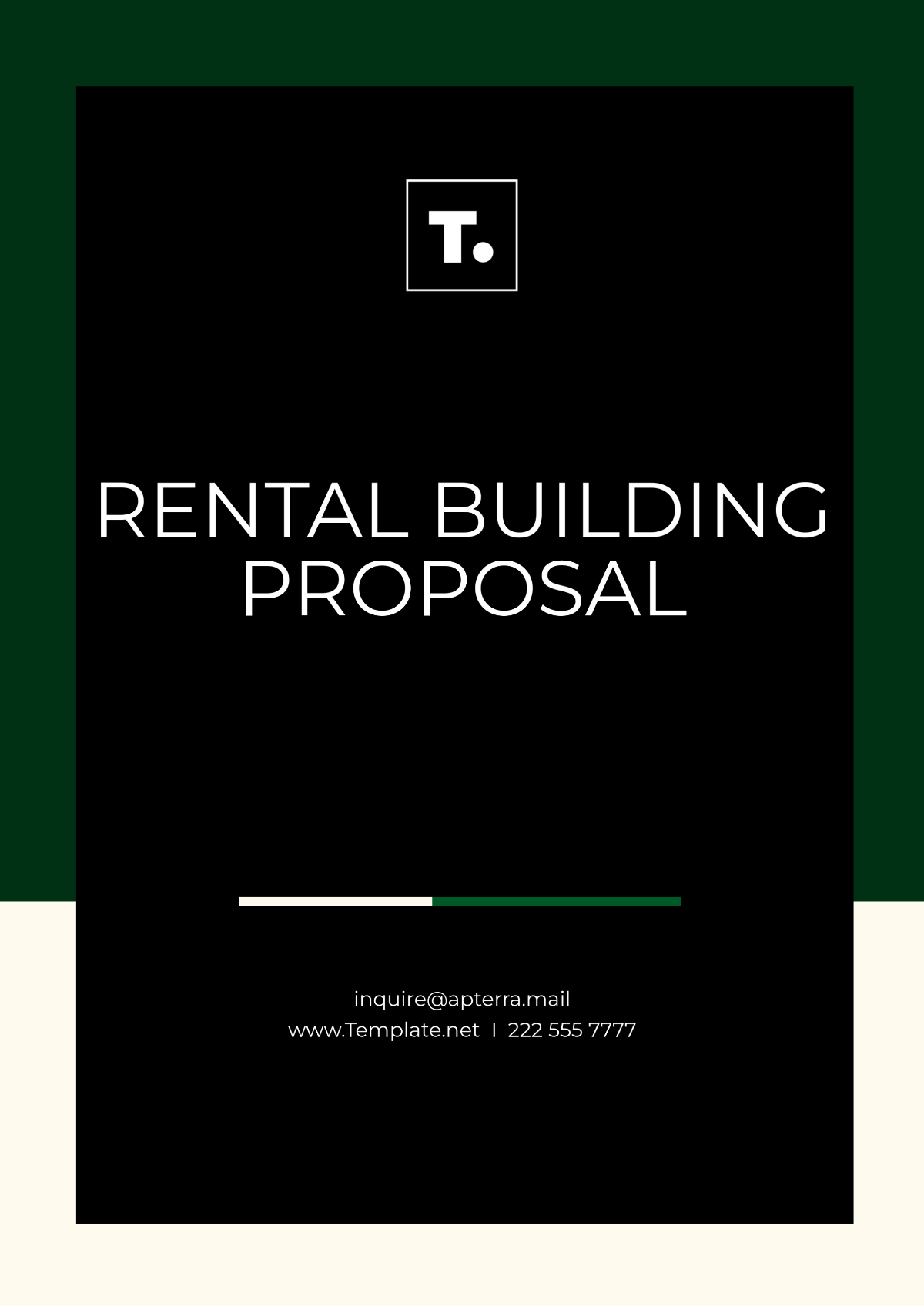 Rental Building Proposal Template - Edit Online & Download