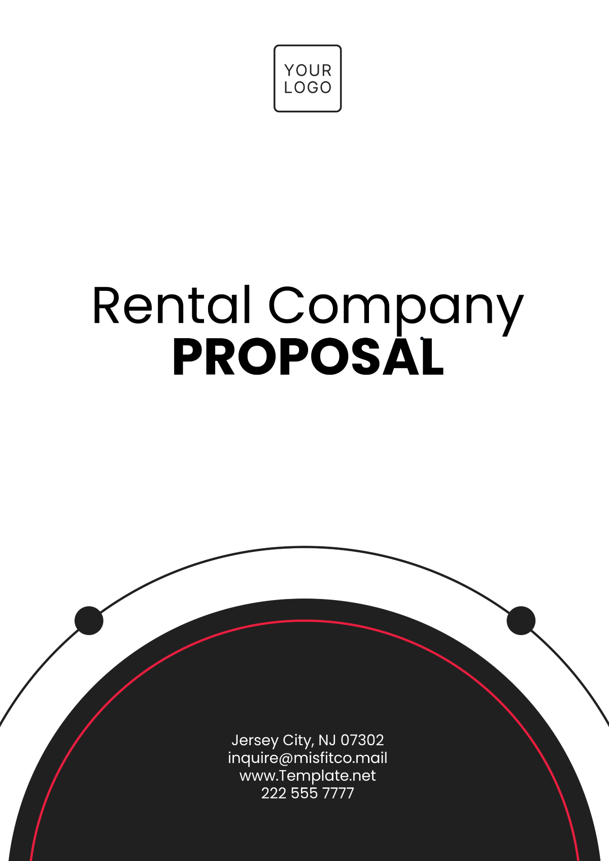 Rental Company Proposal Template - Edit Online & Download