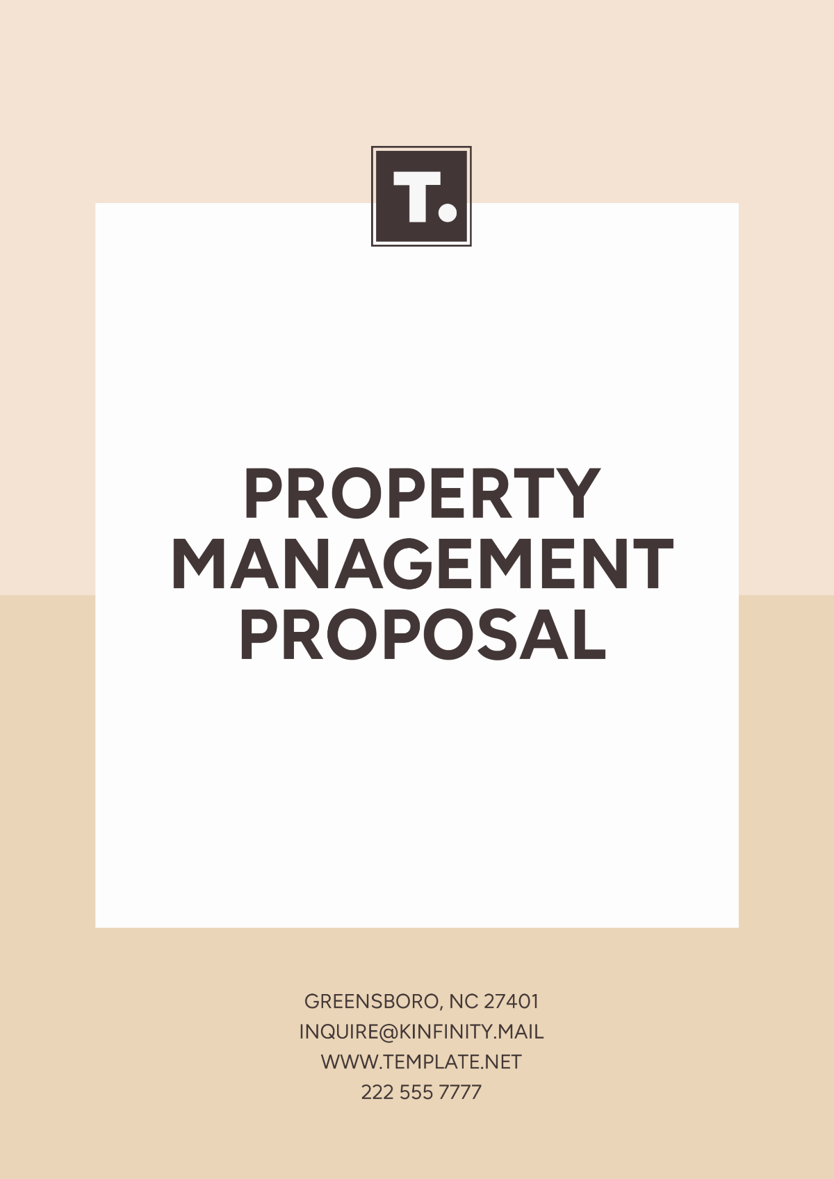 Property Management Proposal Template - Edit Online & Download