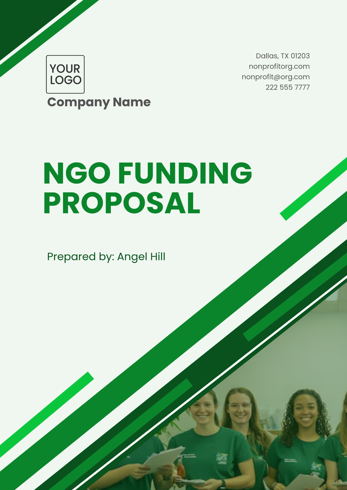 NGO Funding Proposal Template - Edit Online & Download