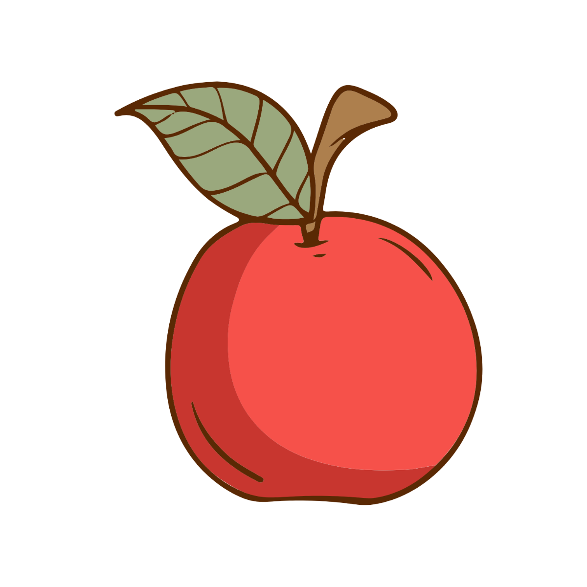 Vintage Apple Clipart