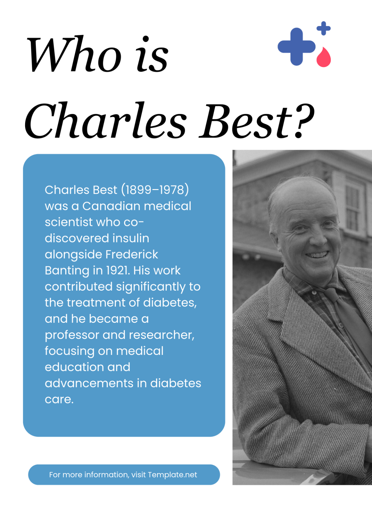 Charles Best Biography