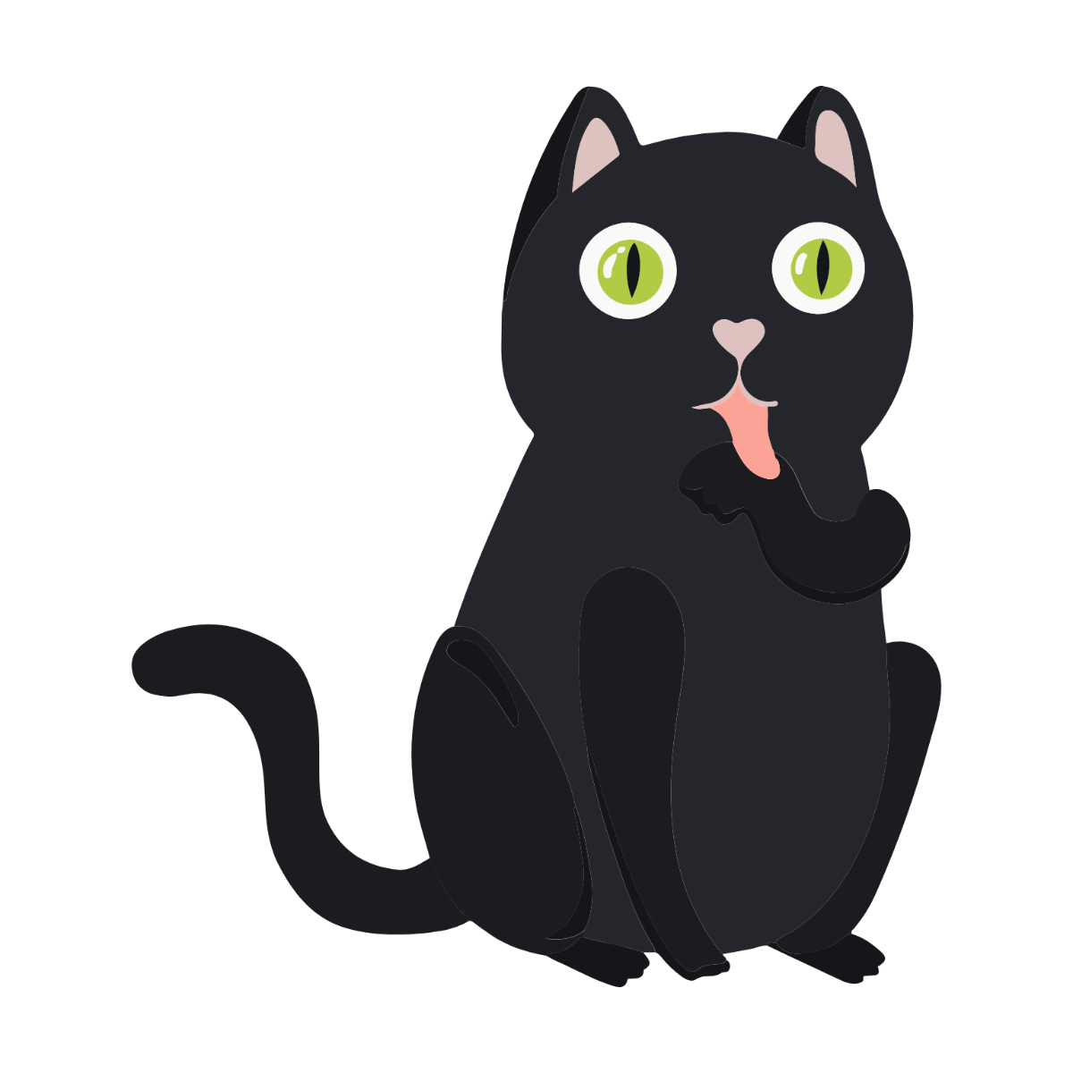 Black Cat Clipart