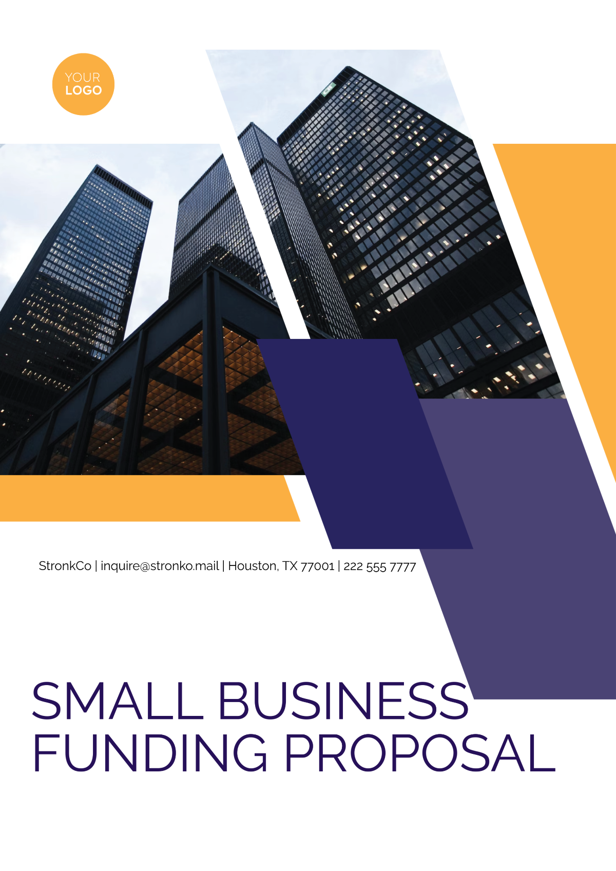 Small Business Funding Proposal Template - Edit Online & Download