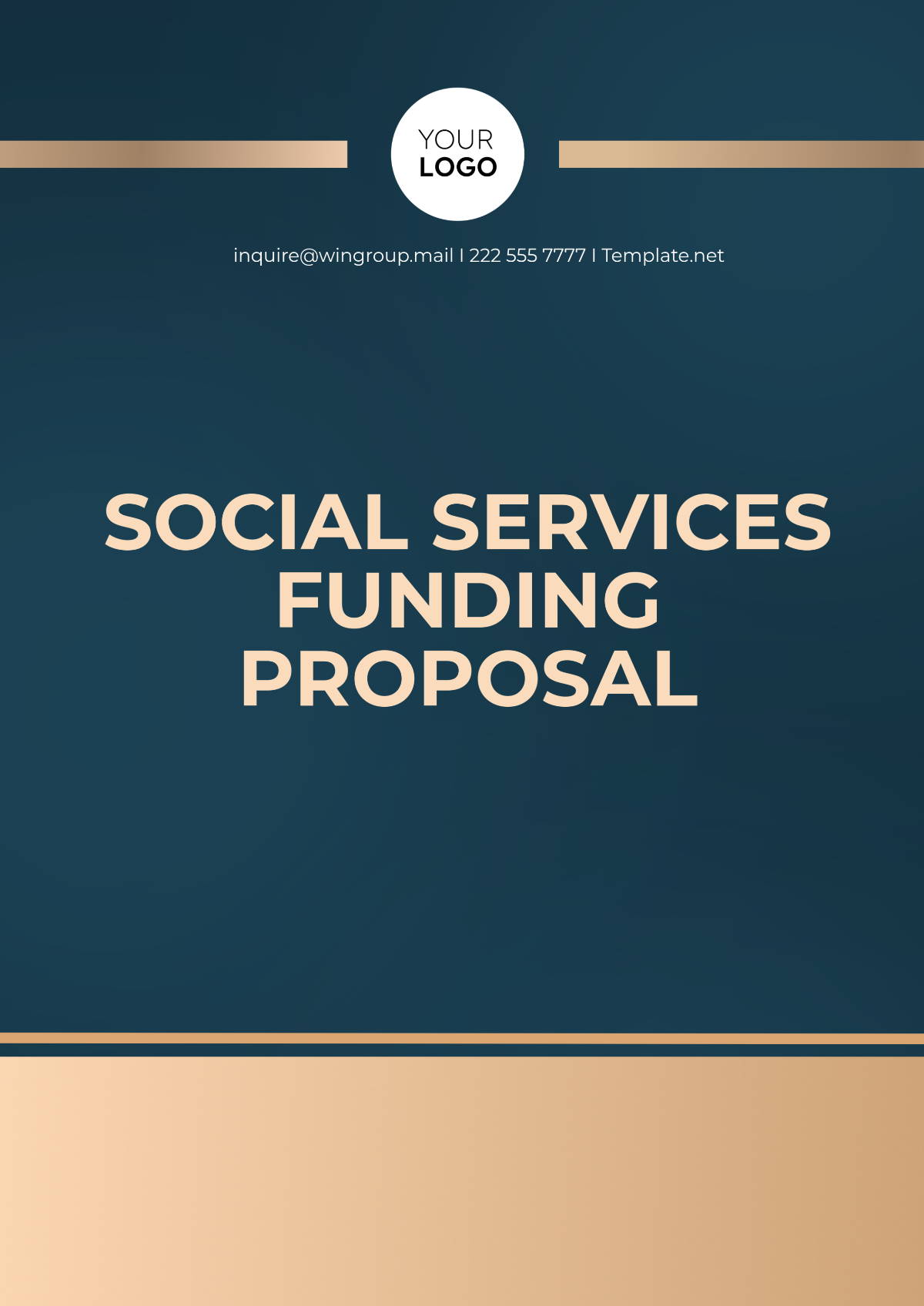 Social Services Funding Proposal Template - Edit Online & Download