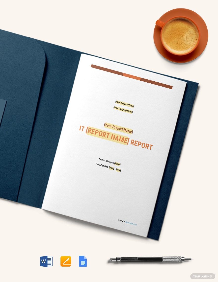 Simple IT Report Template
