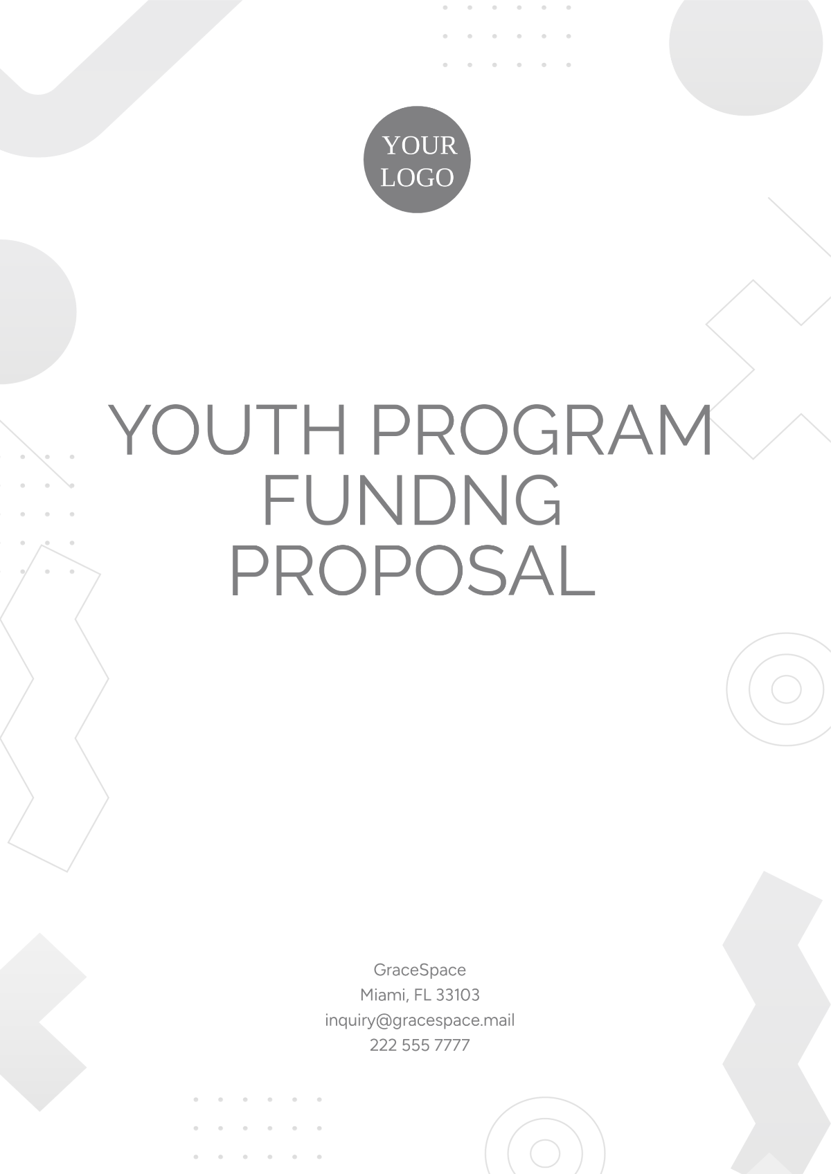 Youth Program Funding Proposal Template - Edit Online & Download