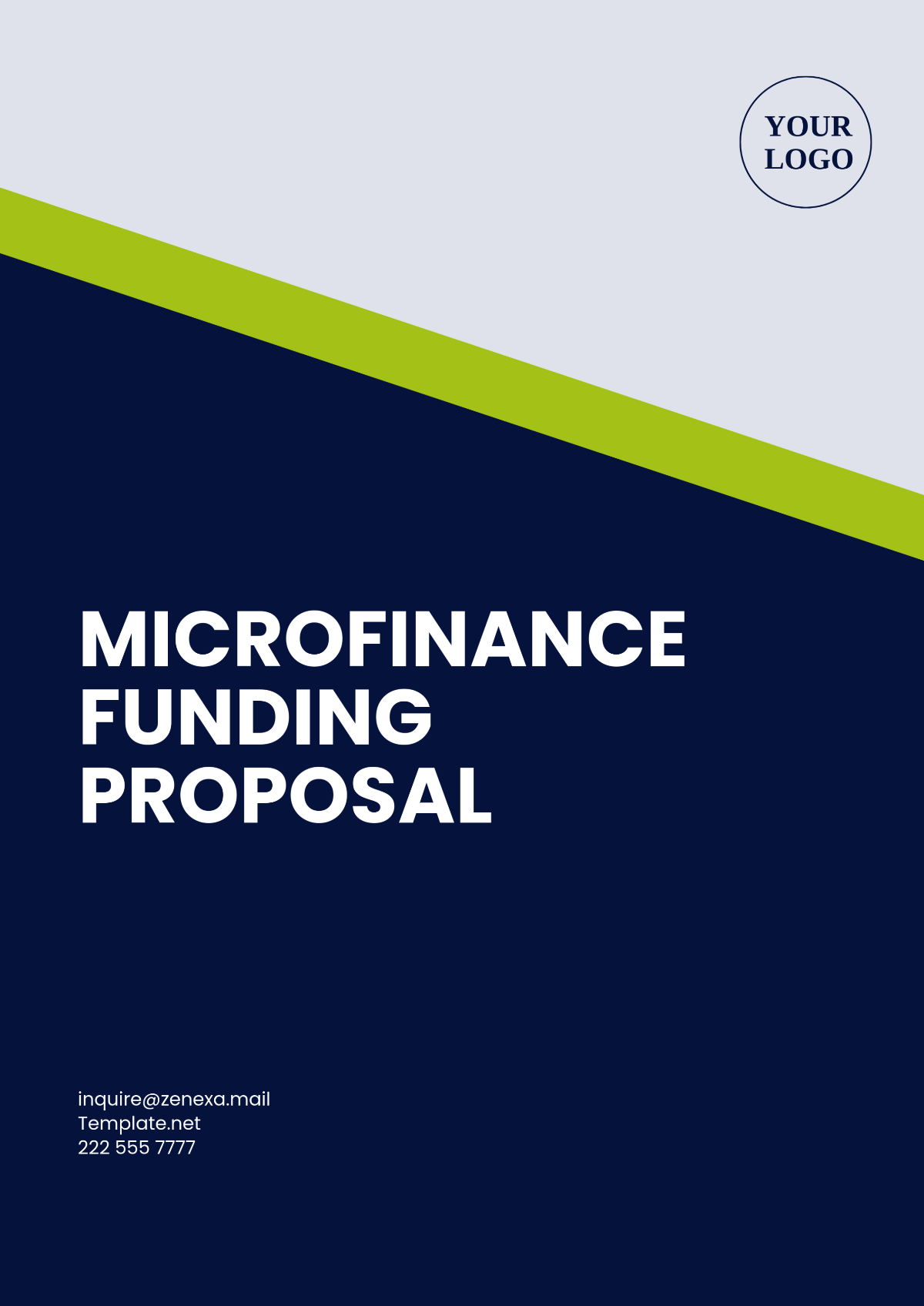 Microfinance Funding Proposal Template - Edit Online & Download