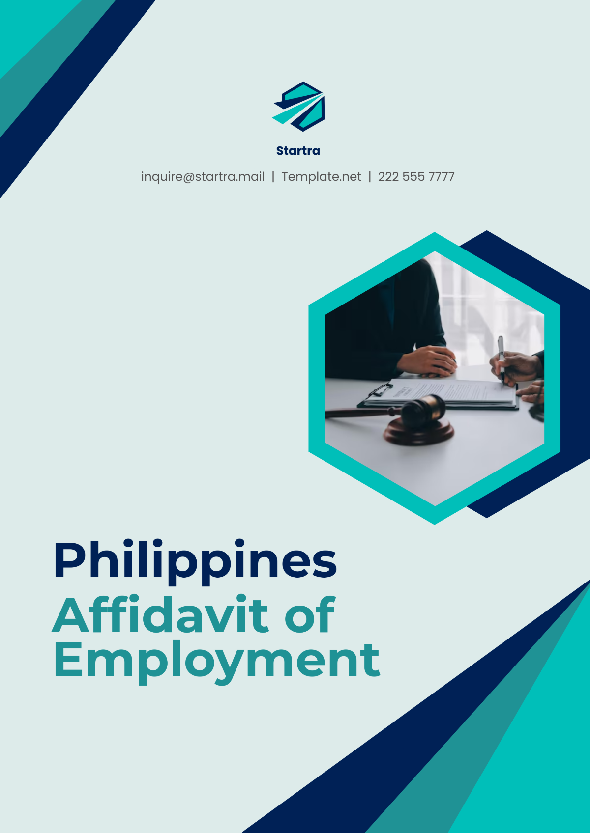 Philippines Affidavit of Employment Format Template - Edit Online & Download