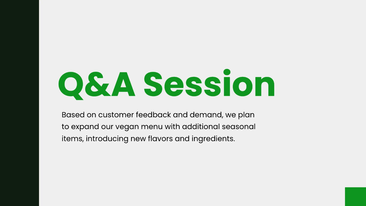 Free Food and Beverage Pitch Deck Template to Edit Online