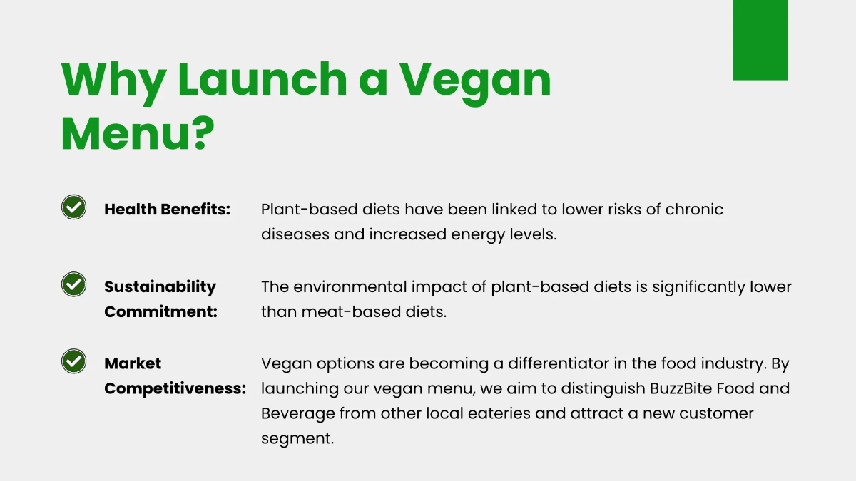 Free Food and Beverage Pitch Deck Template to Edit Online
