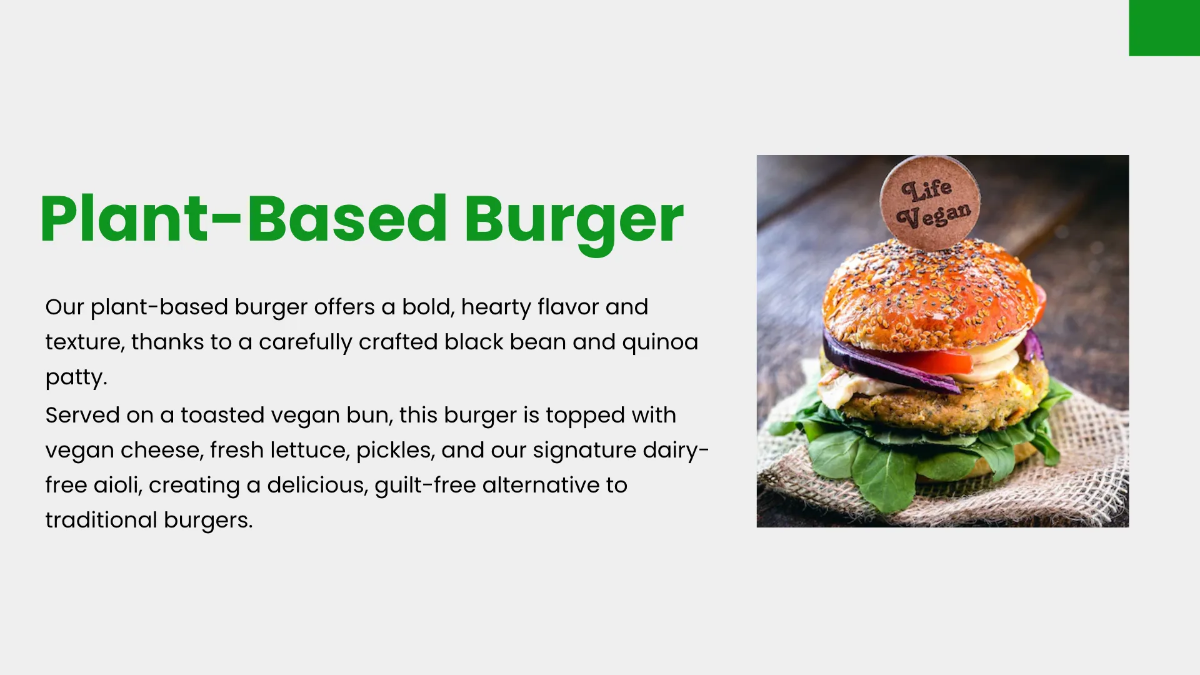 Free Food and Beverage Pitch Deck Template to Edit Online