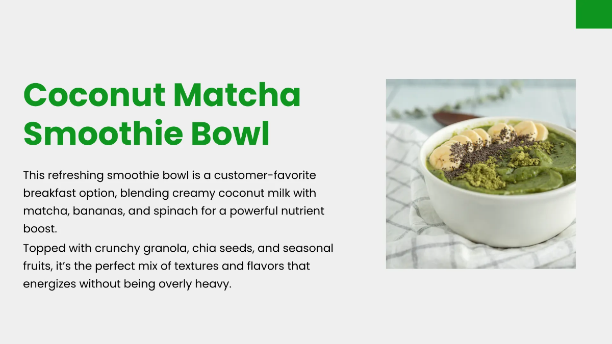 Free Food and Beverage Pitch Deck Template to Edit Online