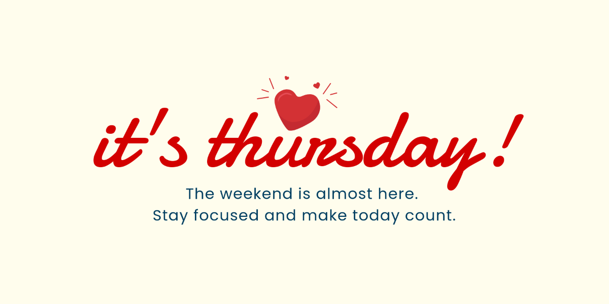 Thursday X Post Template - Edit Online & Download