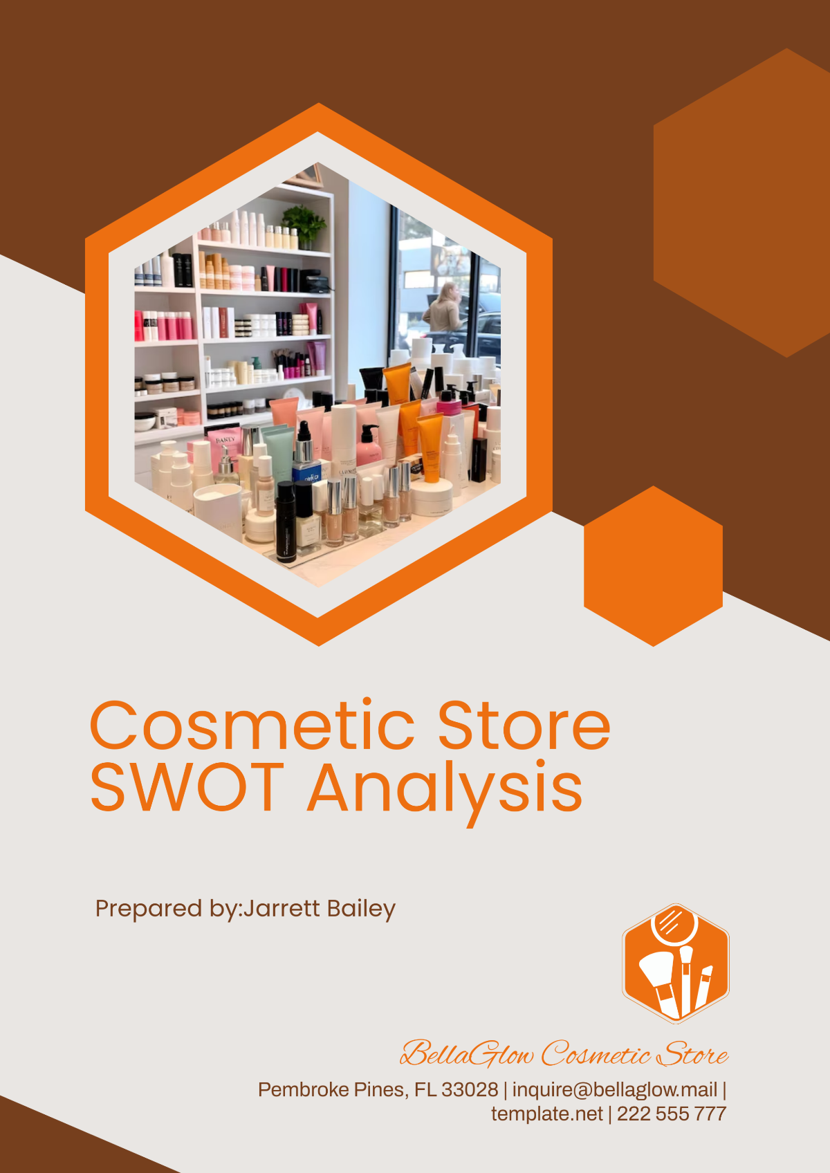 Cosmetic Store SWOT Analysis Template - Edit Online & Download