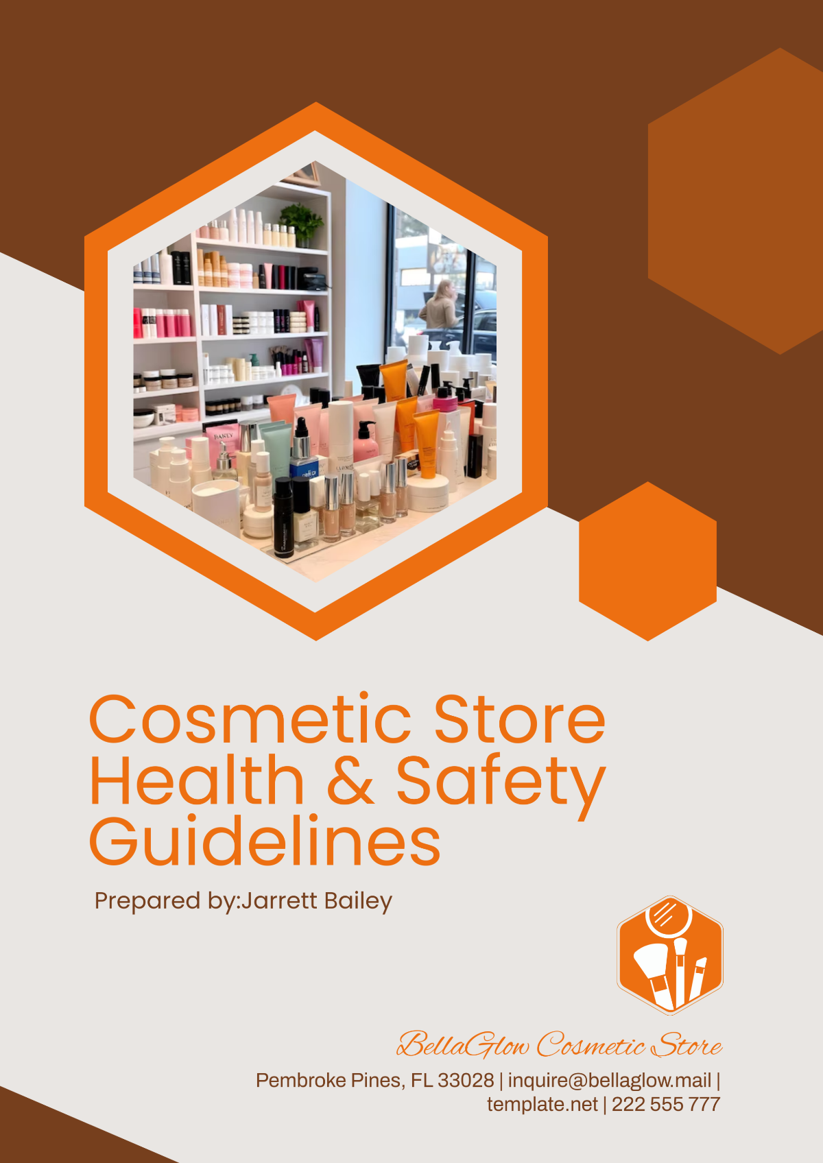 Cosmetic Store Health & Safety Guidelines Template - Edit Online & Download