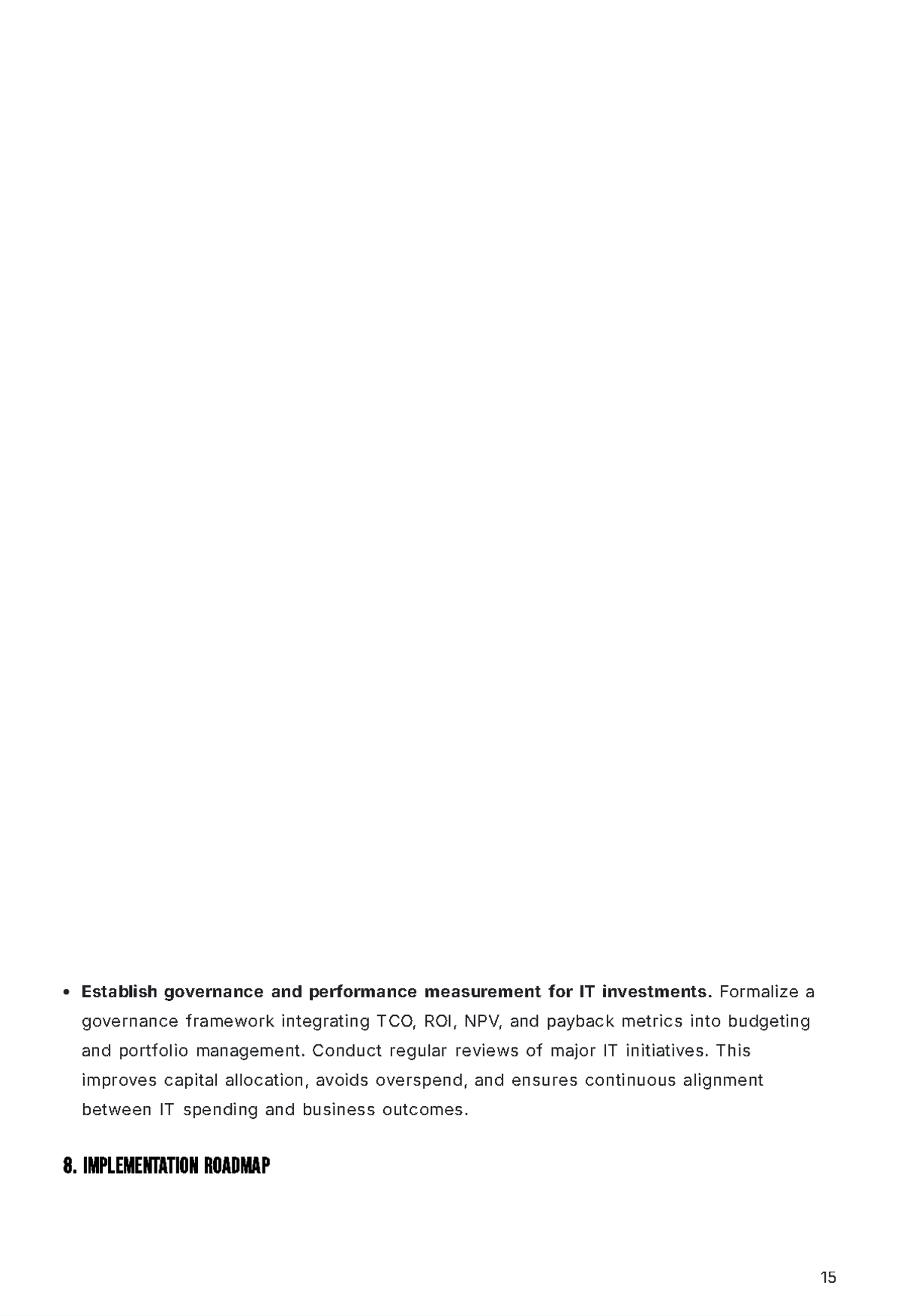 Free Consulting Firm Report Template to Edit Online