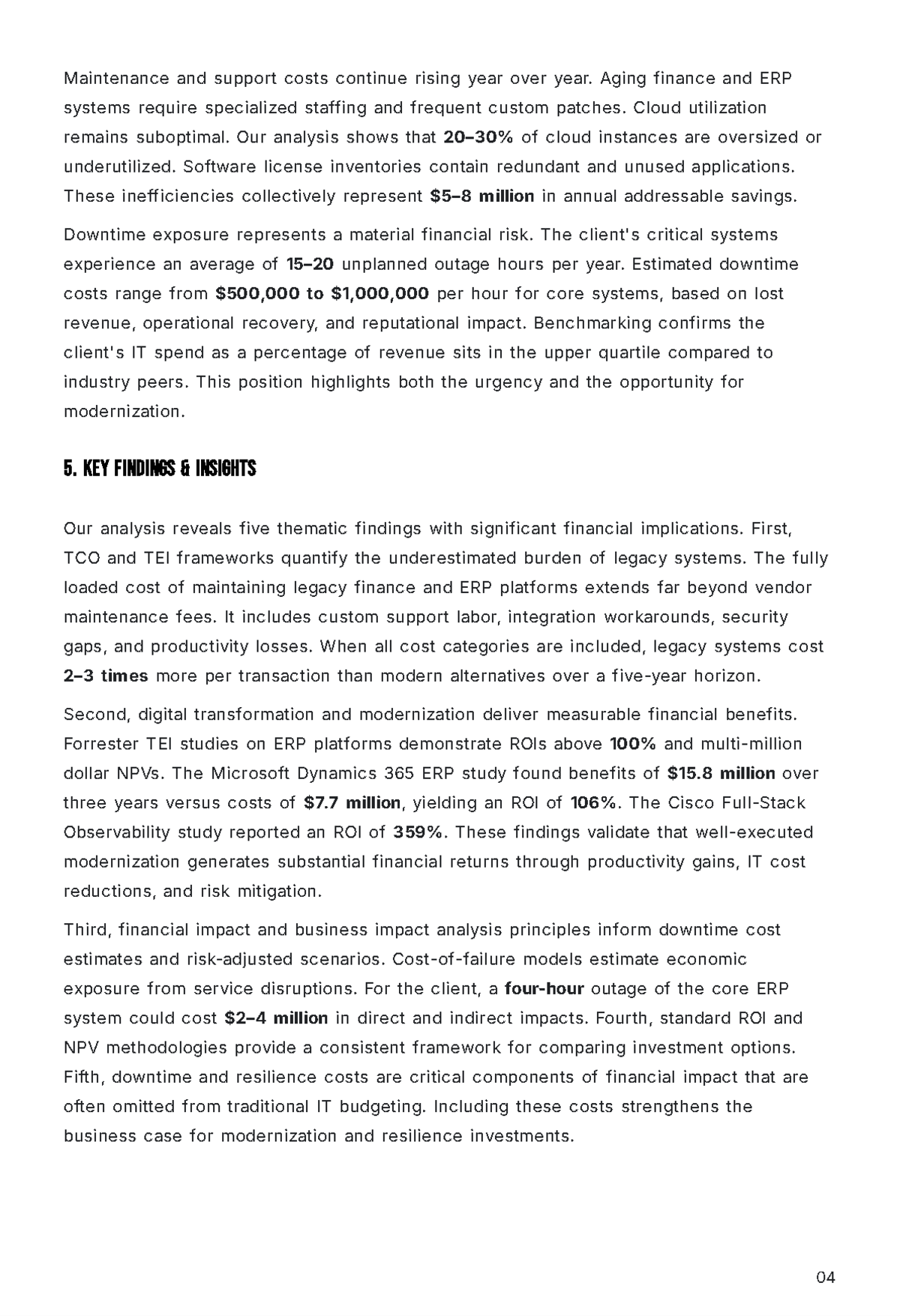Free Consulting Firm Report Template to Edit Online