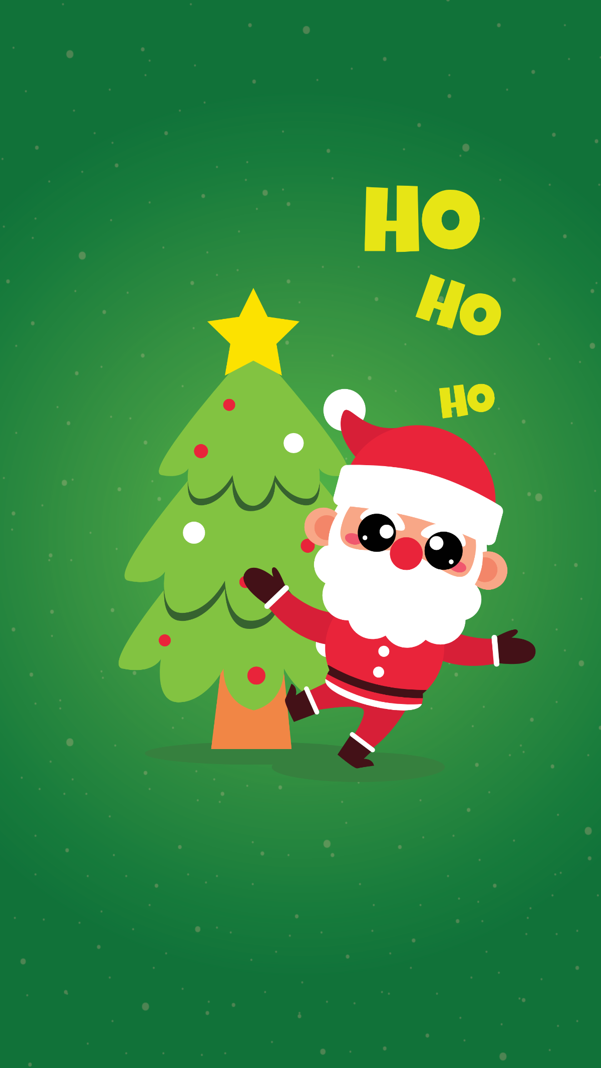 Cute Christmas Wallpaper Template - Edit Online & Download