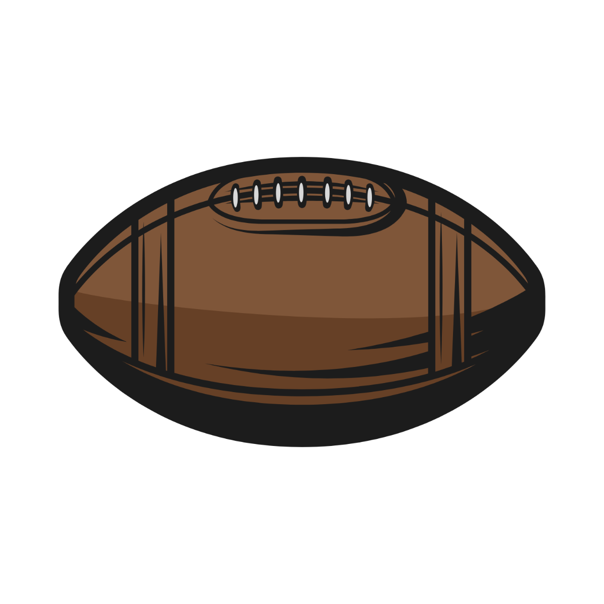 Free Vintage Football Clipart Template