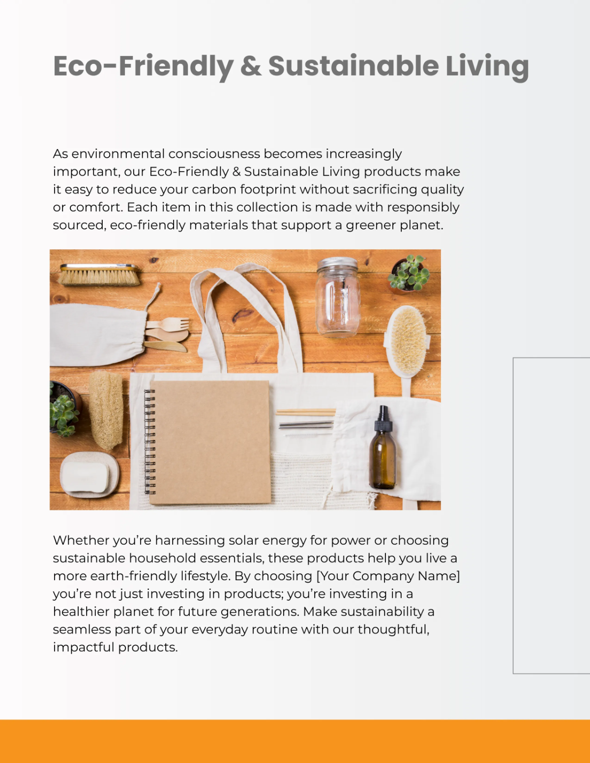 Free Retail Product Catalog Template to Edit Online