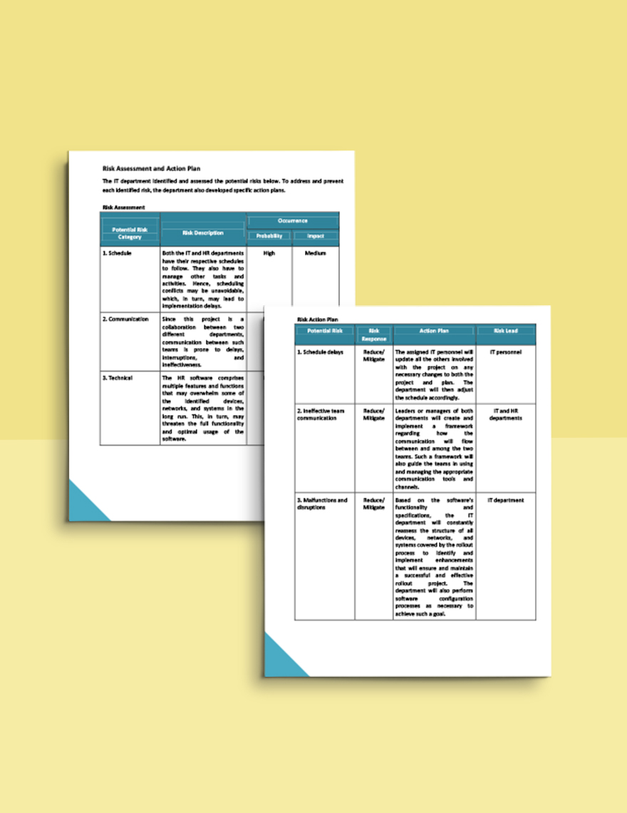Free Software Rollout Plan Template Google Docs Word Apple Pages 
