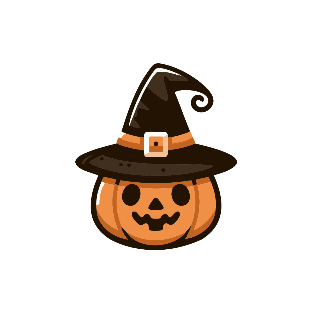 Pumpkin with Hat Clipart - Edit Online | Template.net