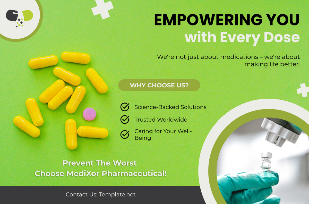 Pharmaceutical Banner Template - Download | Template.net